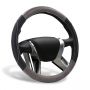 Оплетка на руль Senator OPLS2401 M 37-39 см экокожа серый