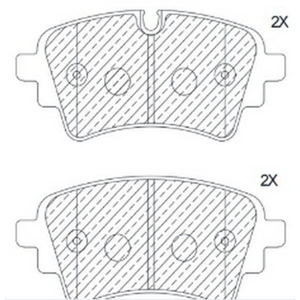 JEENICE WS471600 Audi дисковые, задняя ось